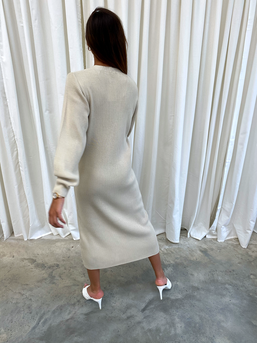 peony maxi cardigan