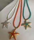 Loverocks summer jewels turqs, coral and ivory white