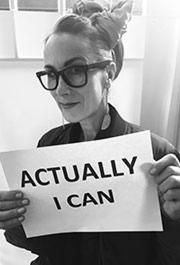 Caryn Franklin supporting PowerofOne Pure London