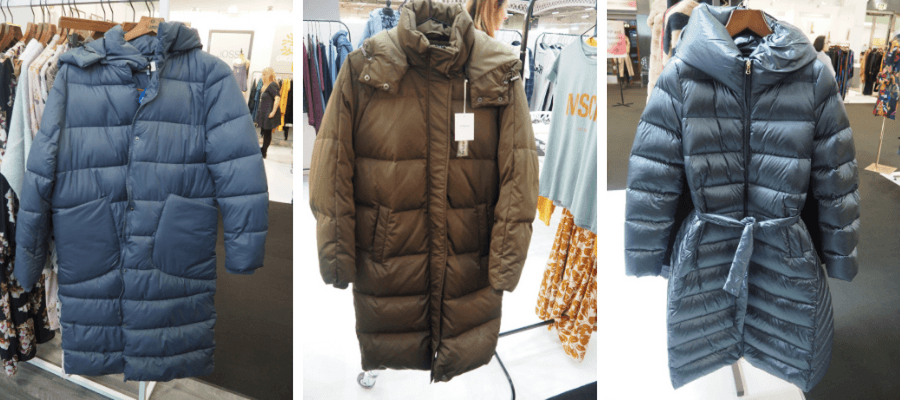 Long puffa coats