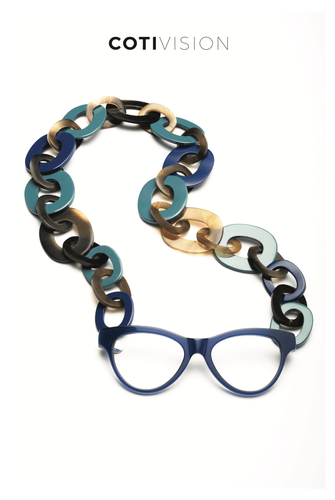 Coti Vision Necklace Reading Glasses and Chains