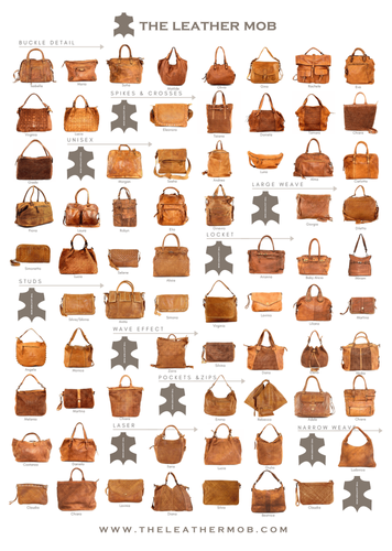 The Leather Mob - Bag Styles Overview