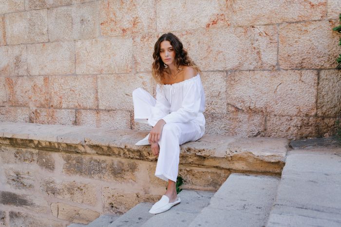 NOEMA - Lee White Blouse & Borne White Pants