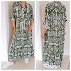 Tribal Print Tiered Dress