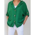 Linen Hooded Jacket