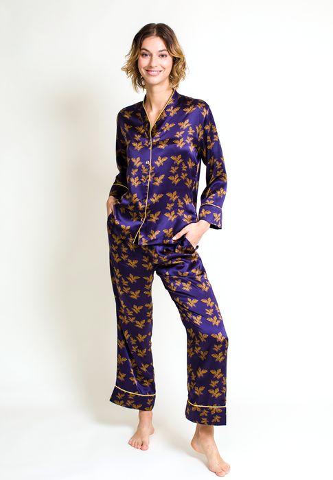 Dewy Morning silk pyjama set