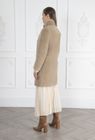 SIGNATURE Bette Long Faux Fur Coat Camel