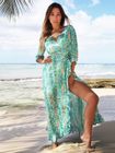 Ruffle Wrap Dress