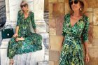 Ruffle Wrap Dress