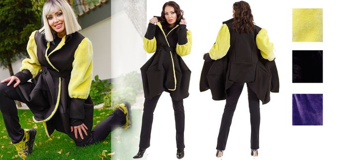 OVERSIZED ASYMMETRIC JACKET