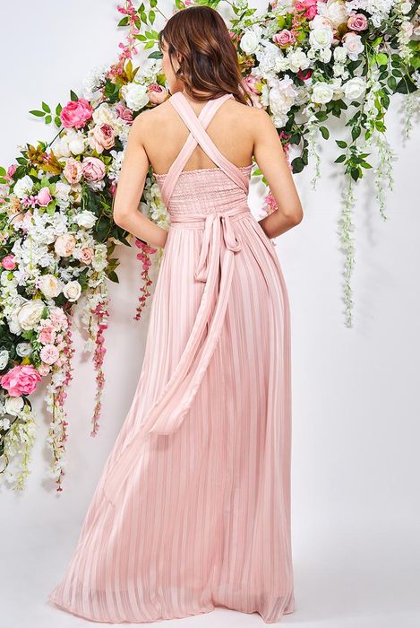 CROSSOVER MULTIWAY MAXI DRESS