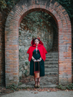 Red Riding Hood Short Cape