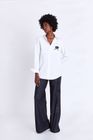 Urembo Embroidered Boyfriend Shirt