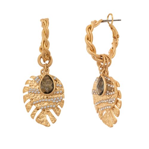 Bibi Bijoux Gold Palma Earrings