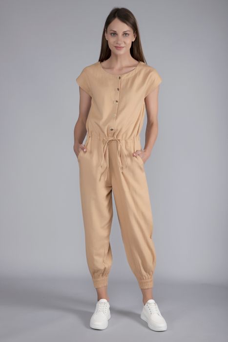 Cotton Linen Jumpsuit