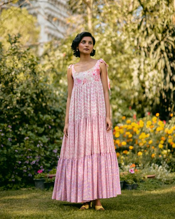 Daffodil Tiered Dress