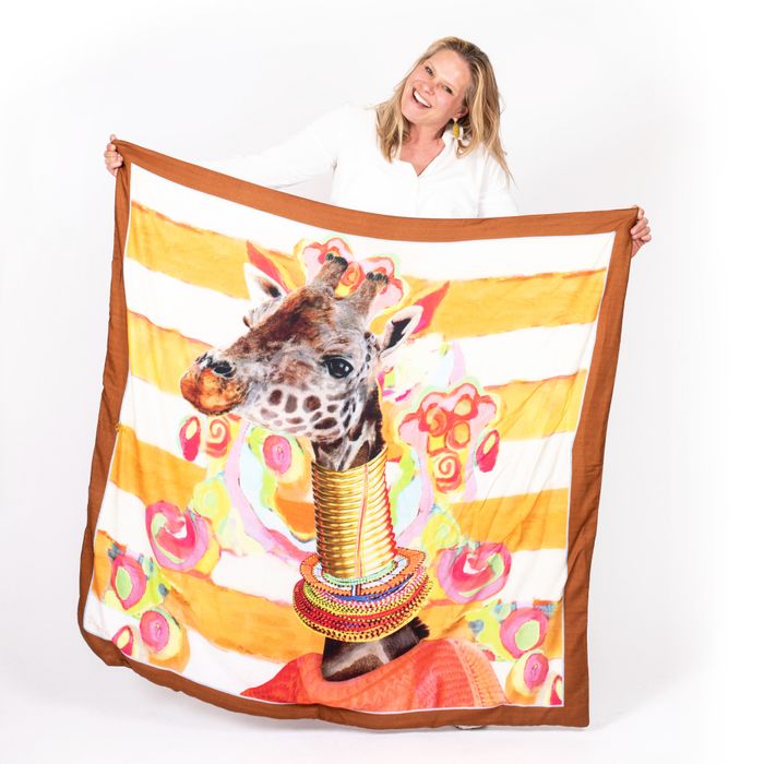 Scarf 'You are Colourful'