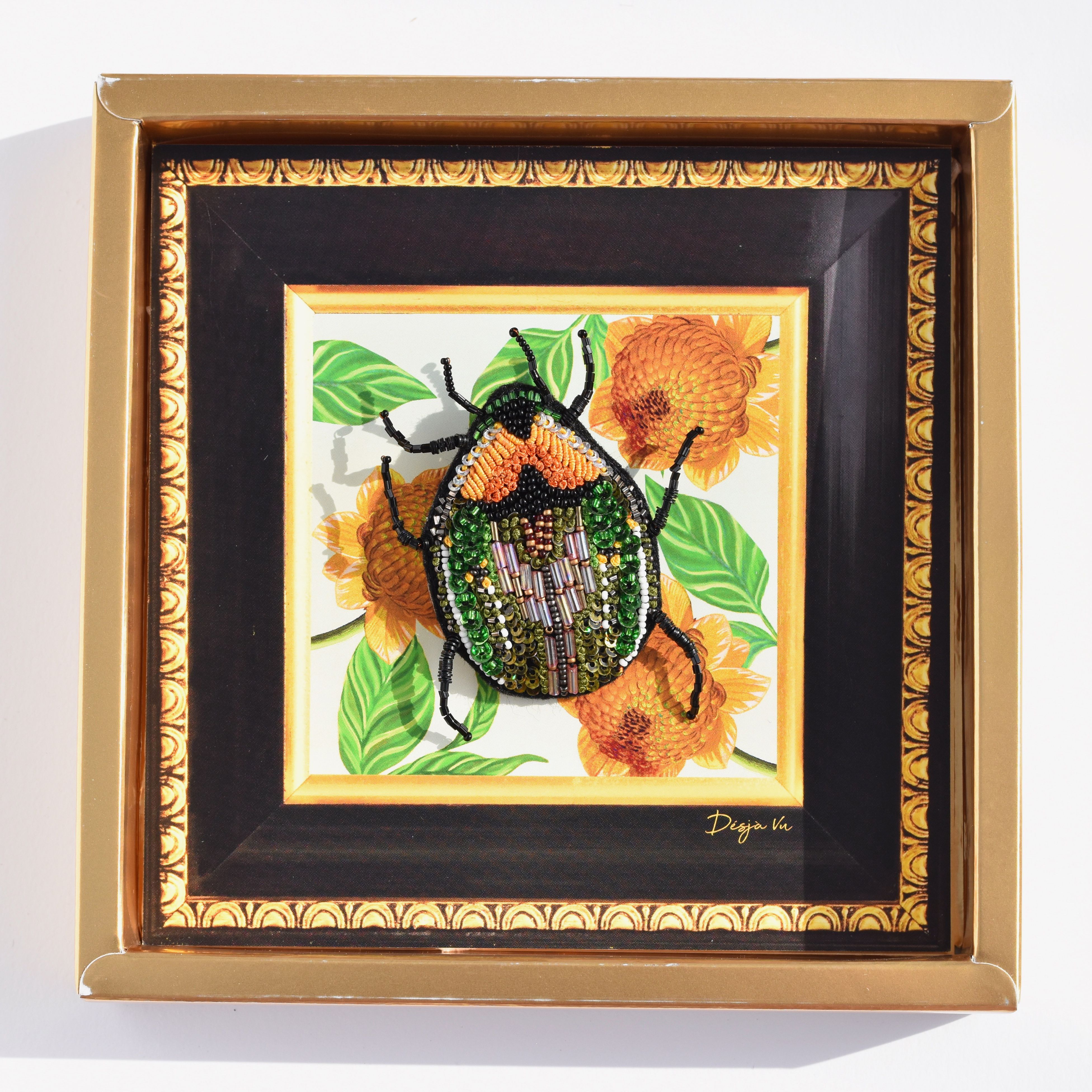 Brooch 'Tropical Green'