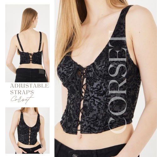 A good black basic corset for any wardrobe