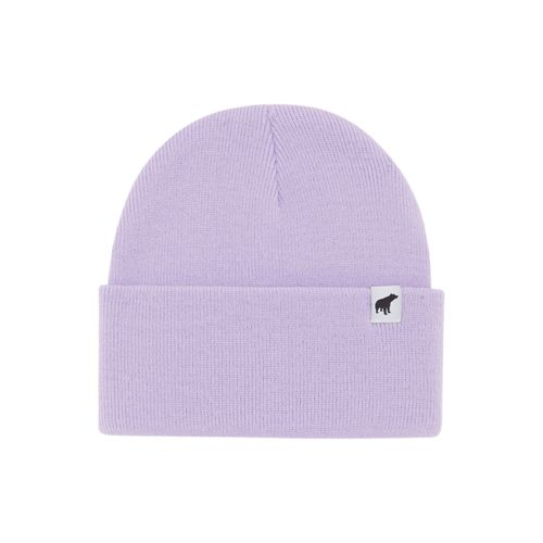 Lavender beanie tag/label