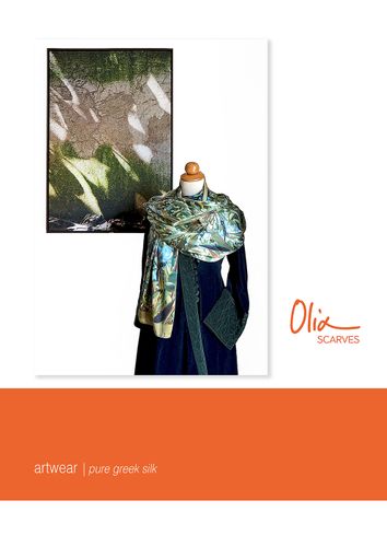 OLIA scarves LOOKBOOK