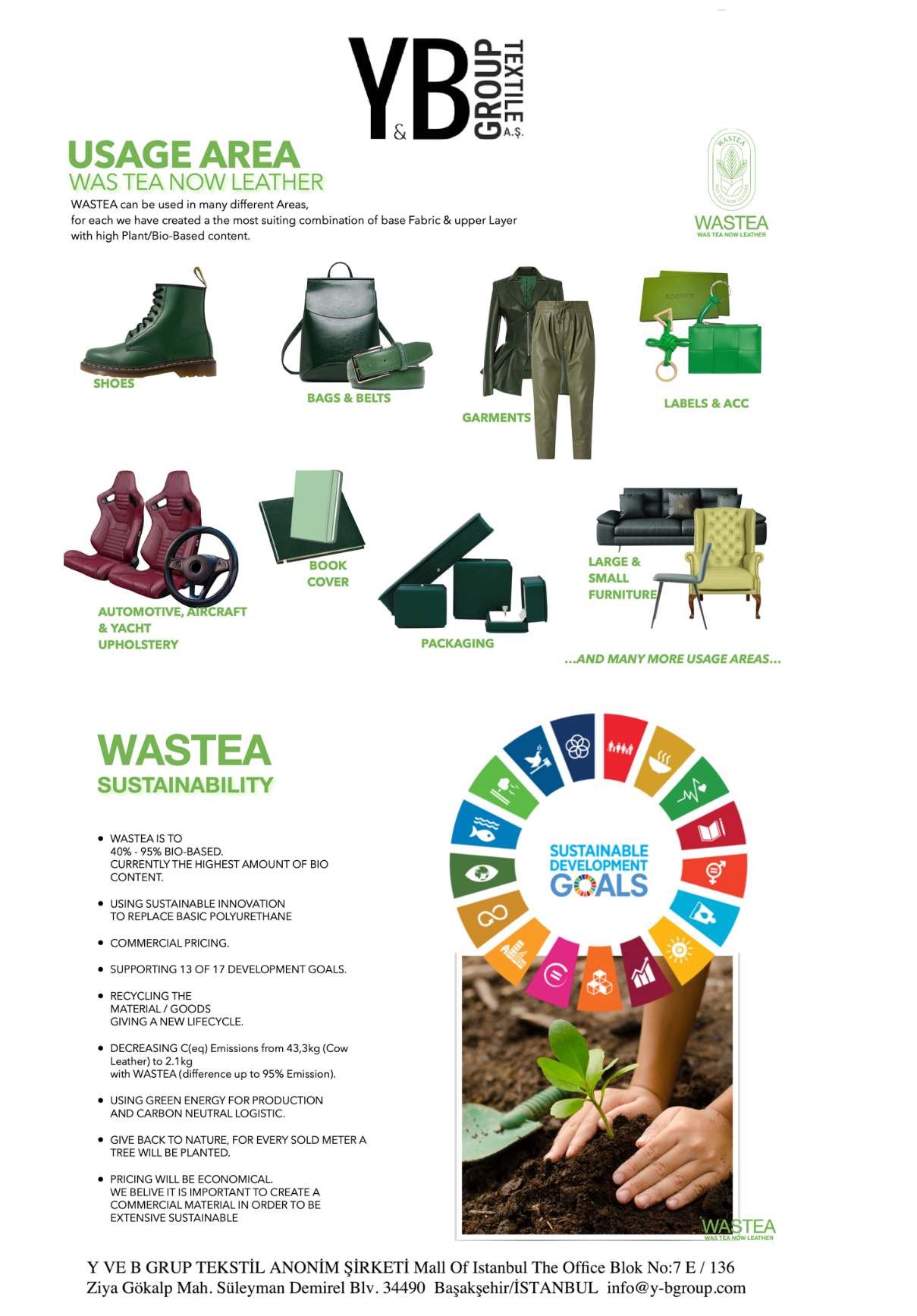 BE PART OF THE VEGAN & SUSTAINABLE SOLUTION OF ANIMAL LEATHER REPLACEMENT