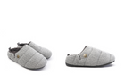 Hamish Quilted Mule Slippers in Grey