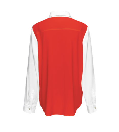Classic Long Sleeve Button-Up Shirt (Fashionist Cats)