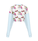 Cropped Crewneck Sweatshirt (Unicorns.com)