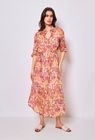 Maxi dress Iberia with slip dress