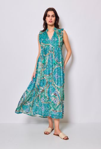 Maxi dress Bluebell with lining