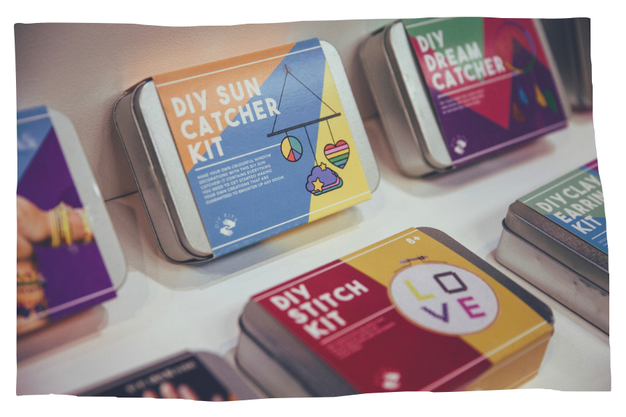 Craft kits for adults and children 