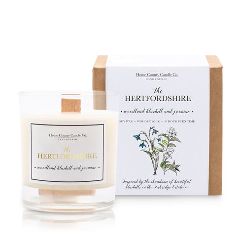 The Hertfordshire - Woodland Bluebell & Jasmine Candle
