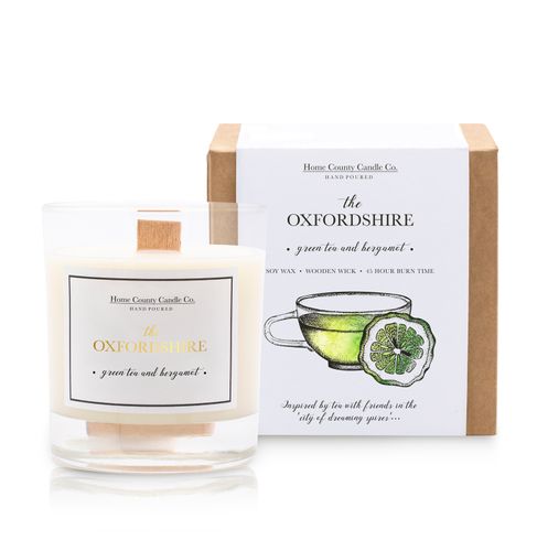 The Oxfordshire - Green Tea & Bergamot Candle