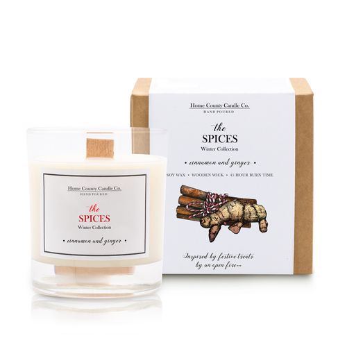 Winter Collection - The Spices - Cinnamon and Ginger Candle