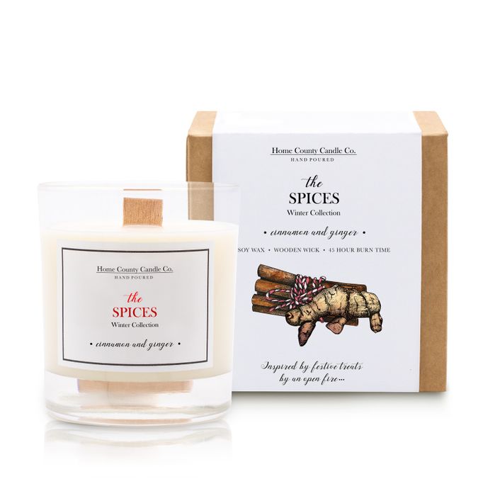 Winter Collection - The Spices - Cinnamon and Ginger Candle