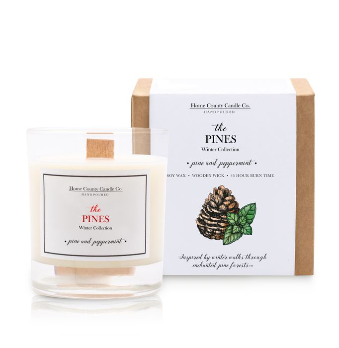 Winter Collection - Pine & Peppermint Candle