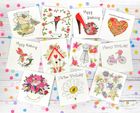 Hand finished greeting cards - greeting card