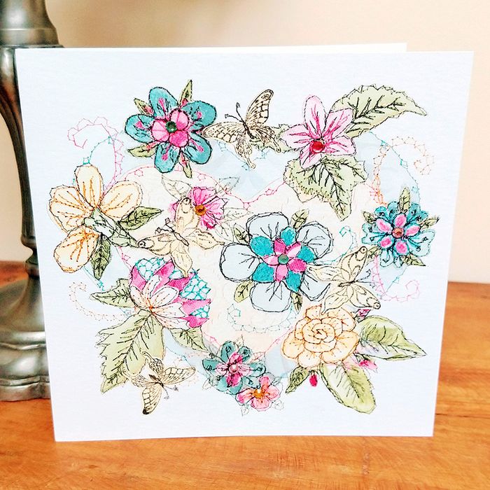 Hand finished greeting cards - greeting card