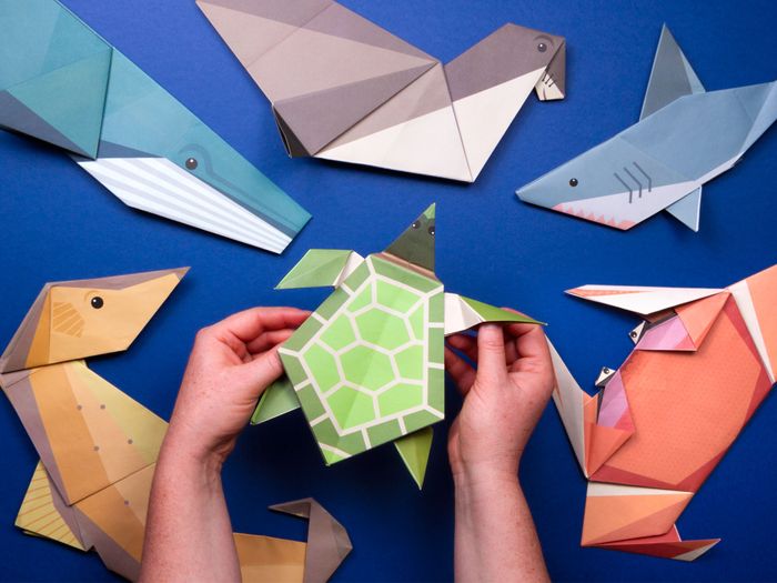 Create Your Own Giant Ocean Origami