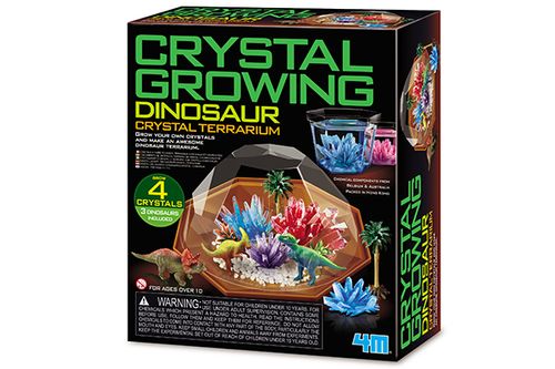 Crystal Growing Dinosaur