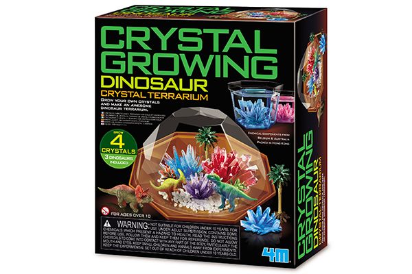 Crystal Growing Dinosaur