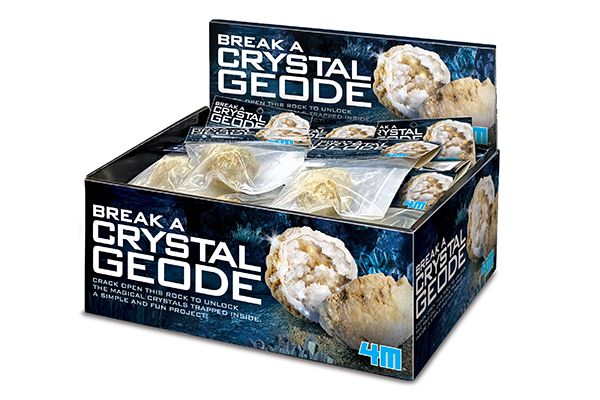 Break a Crystal Geode