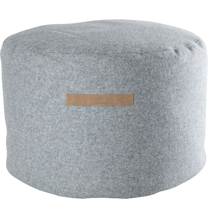 HANNA WOOL POUFFE