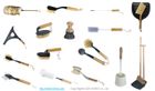 EISHO Cleaning Range - Flat Mop/Brush and Broom