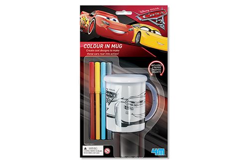 Disney Cars 2 Colour In Mug