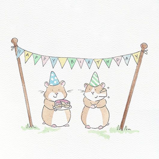 Happy Birthday Hamsters