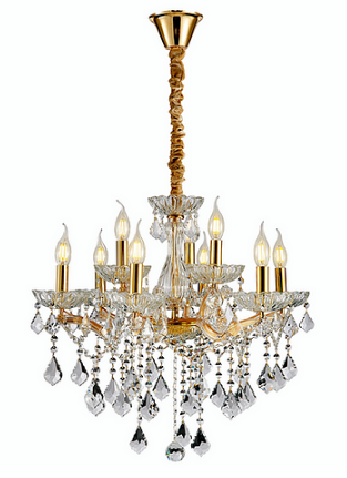 Contemporary and Unique Ceiling and Wall Crystal Chandeliers
