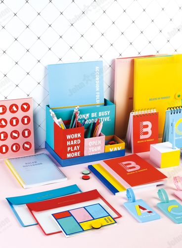 Bold Colour  Stationery Collection