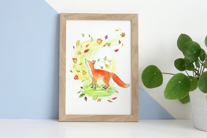 A Fox Called Frederick Art Print